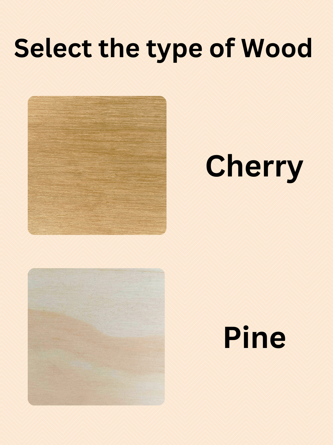 Personalized custom laser cutting engraving wooden invitation