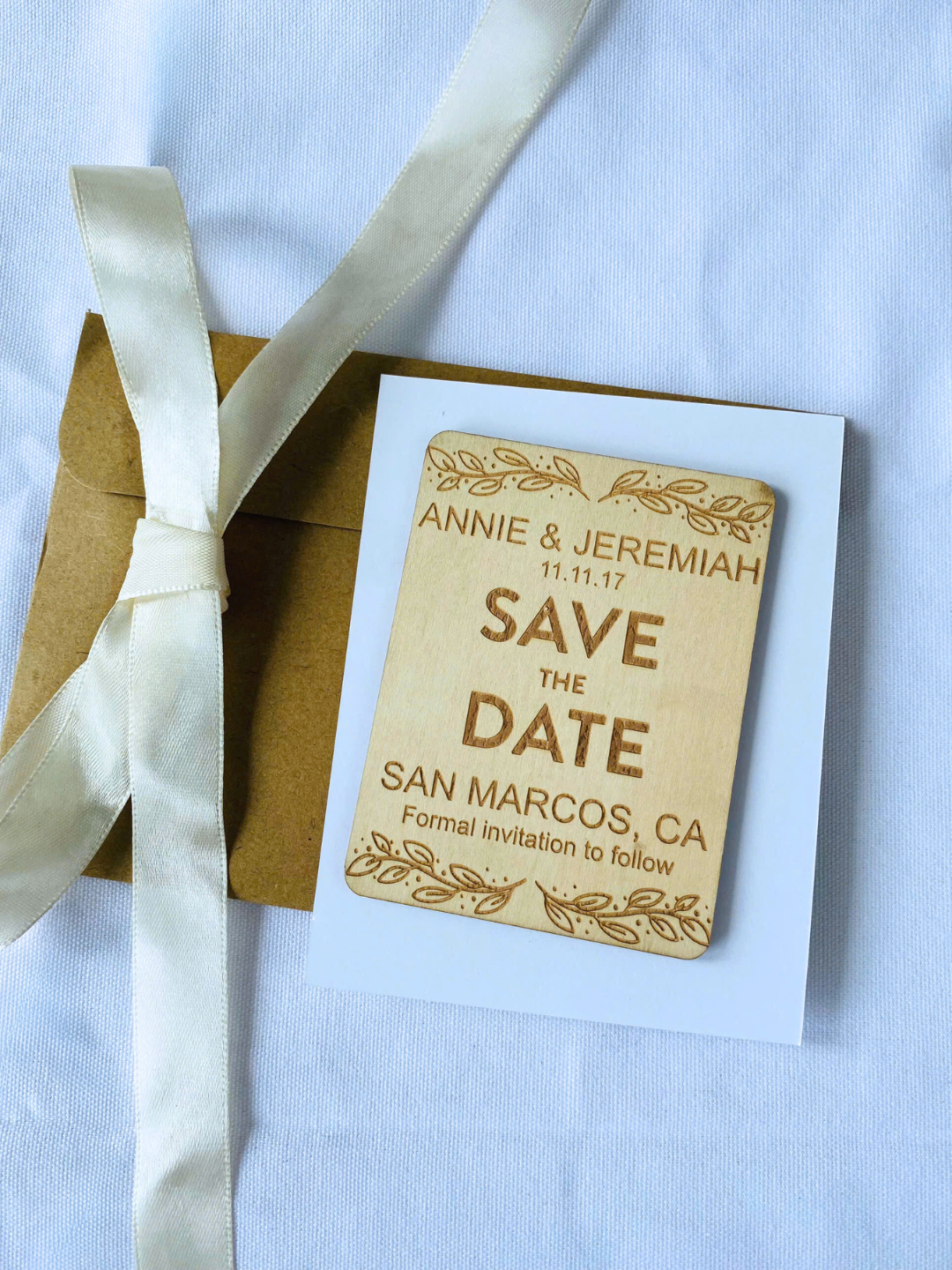 Save the date magnet, save the date, wood wedding magnets, wooden save the date.