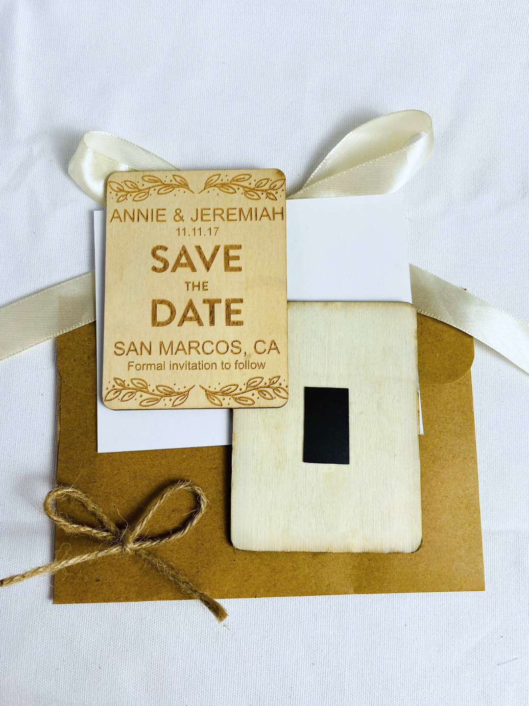 Save the date magnet, save the date, wood wedding magnets, wooden save the date.