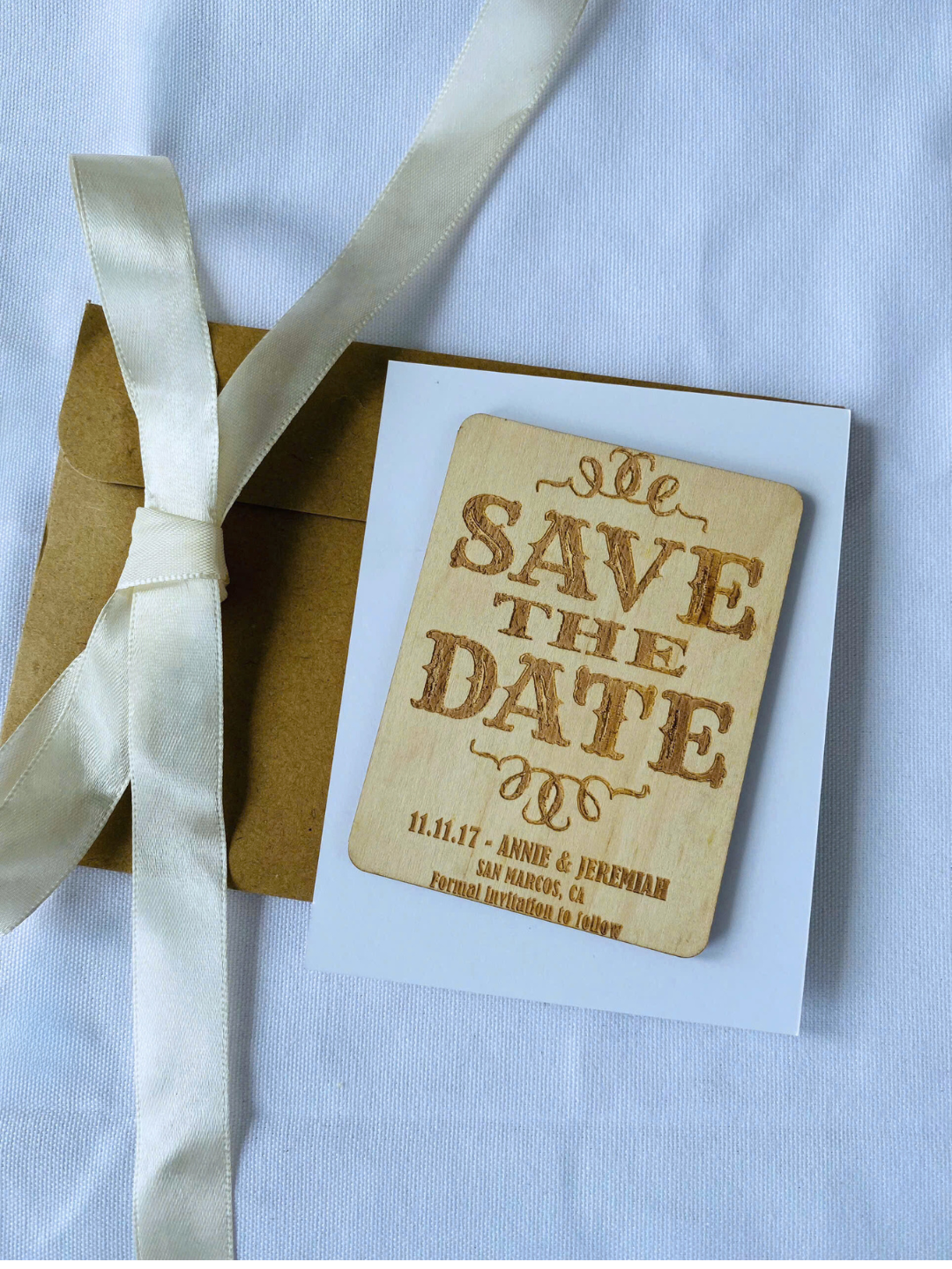 Save the date magnet, save the date, wood wedding magnets.